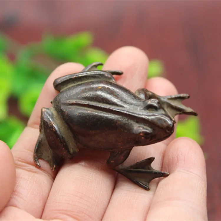Коллекция редких и выгодных маленьких лягушек чаепития бронзовая посуда для