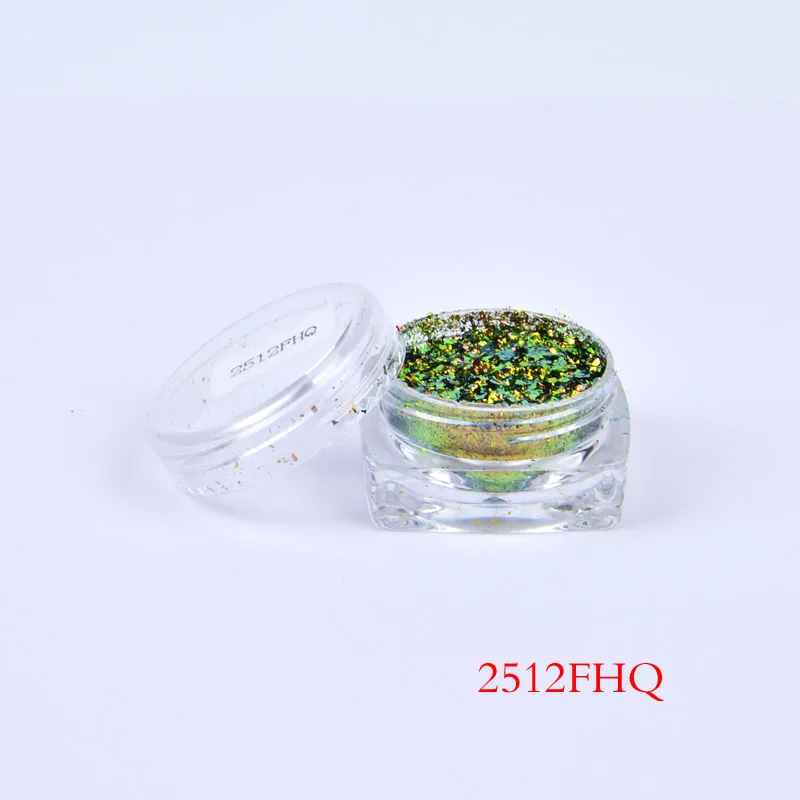 6 коробок/набор разноцветные Блестки для ногтей 0 2 г|glitter power|nail glittermulticolor glitter |
