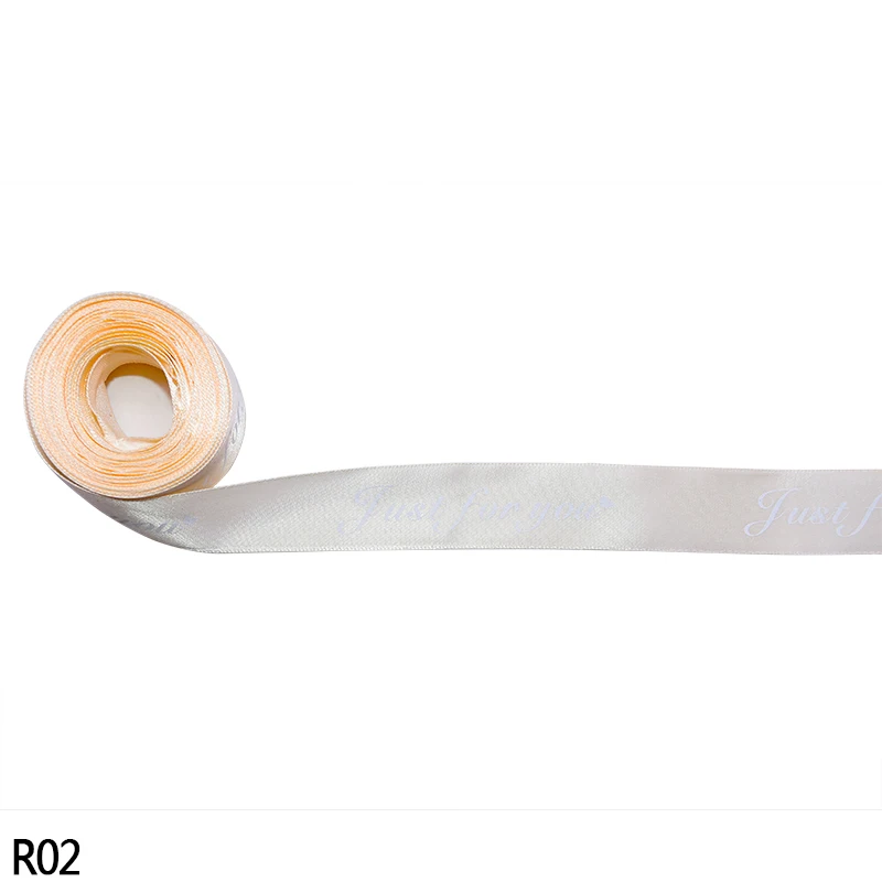 2.5cmx5m Ribbon R02 Роза медведь цветок медведь пена медведь плесень Искусственный цветок розы моделирование формы пенополистирол Медведь День матери цветок подарок - Цвет: 2.5cmx5m Ribbon R02