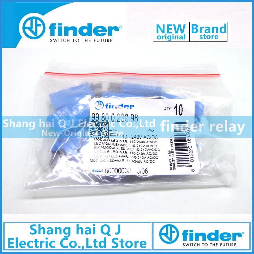

Brand new and original finder 99.80.0.230.98 230VAC relay LED