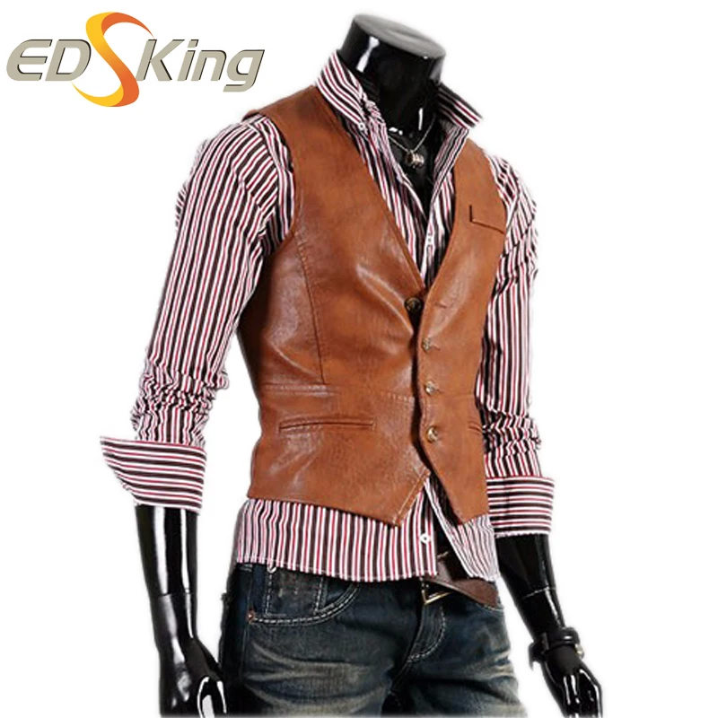 Мужчины 2017 Повседневная Жилеты Жилет Без Рукавов Новая Мода Мужской Костюм