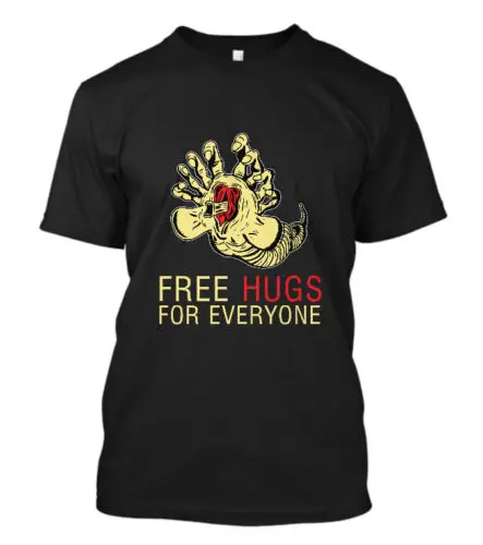 Новые свободные объятия для всех лицевая одежда Prometheus Weyland Fun Alien черная футболка