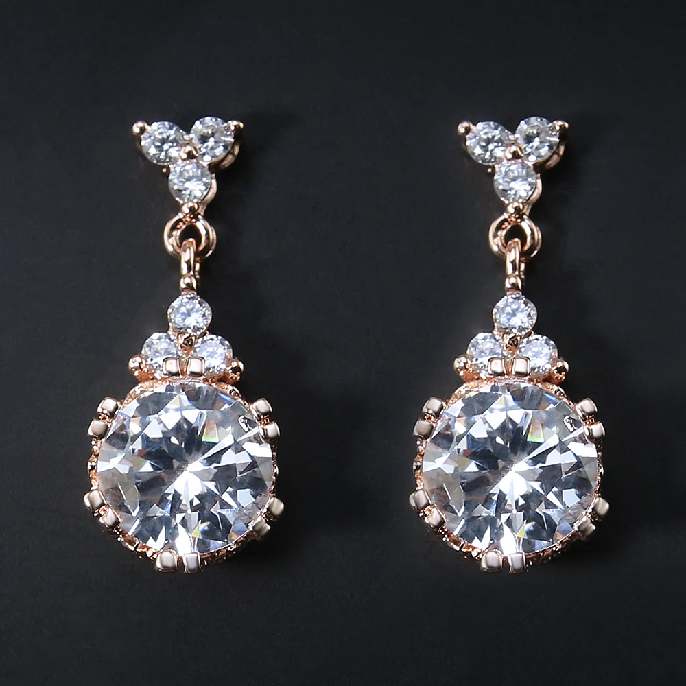 Новинка 2017 года Австрии Кристаллические серьги Люкс Великолепная модные женские
