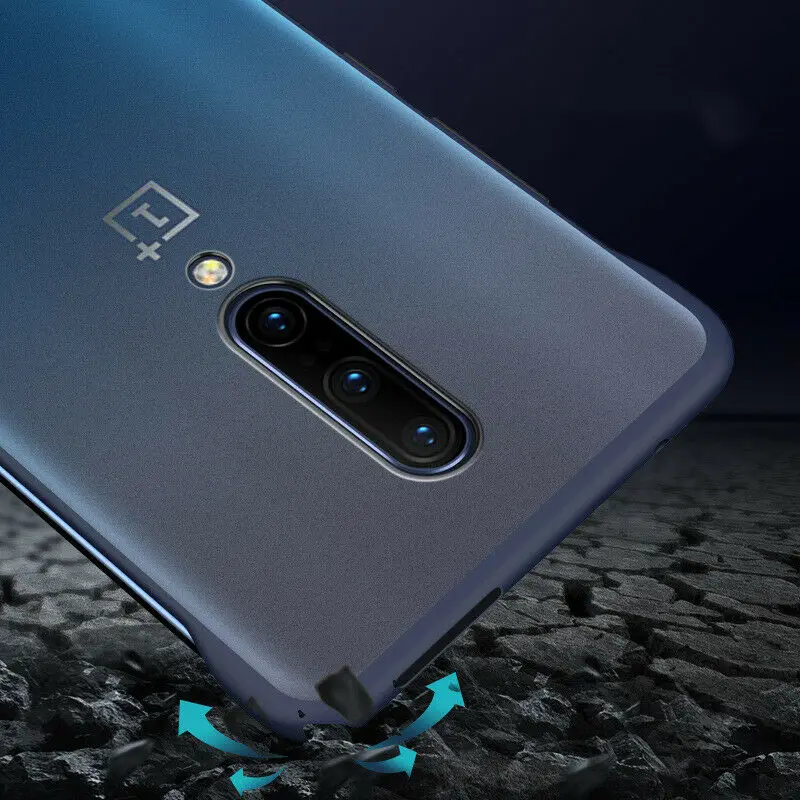 Frameless Case For Oneplus 7T Pro 7 Pro 6T Case Ultra-thin Matte PC Shockproof Back Cover For One plus 7 Oneplus 7Pro 7 Pro Case