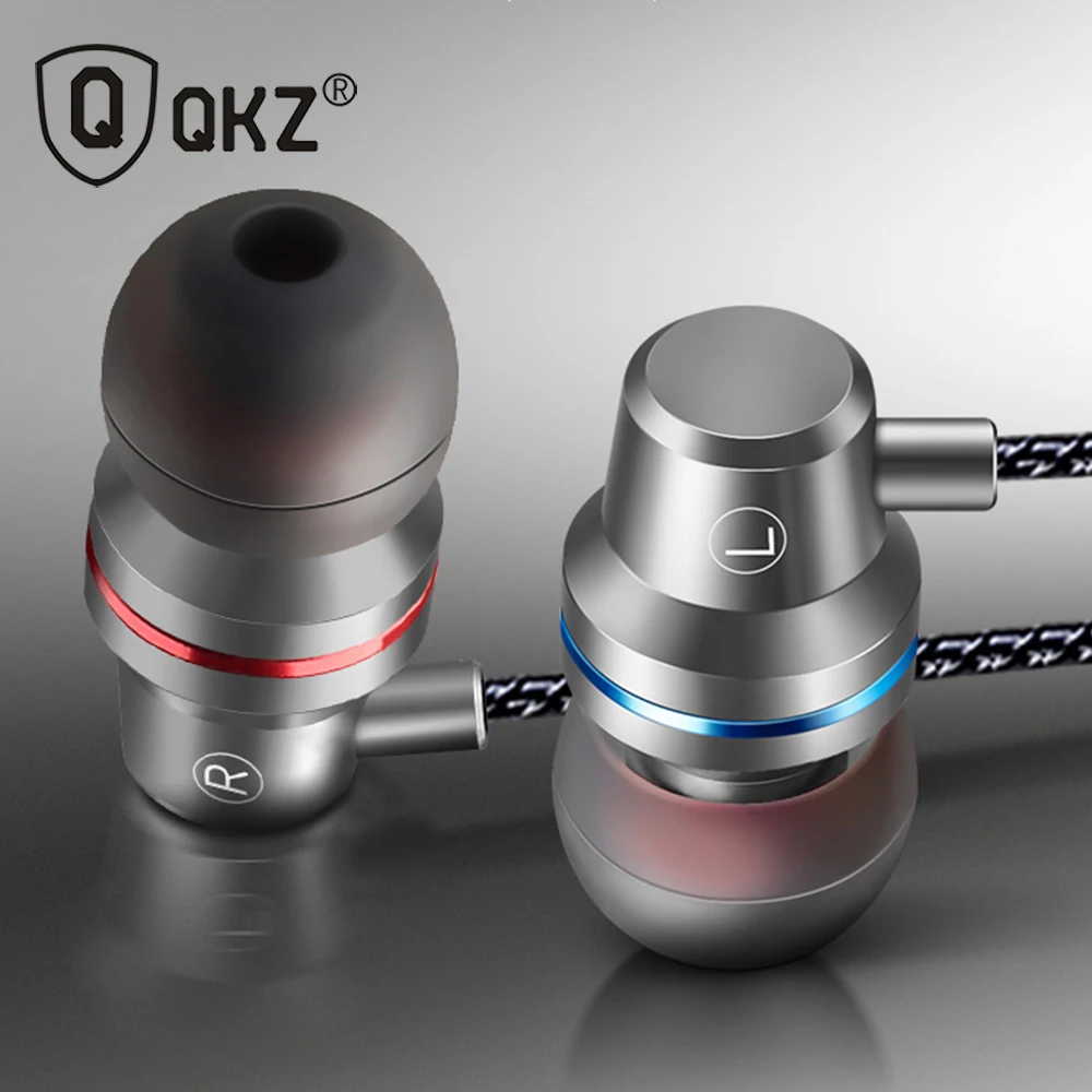 Наушники QKZ DM1 наушники-вкладыши гарнитура С микрофоном 3 цвета fone de ouvido игровая