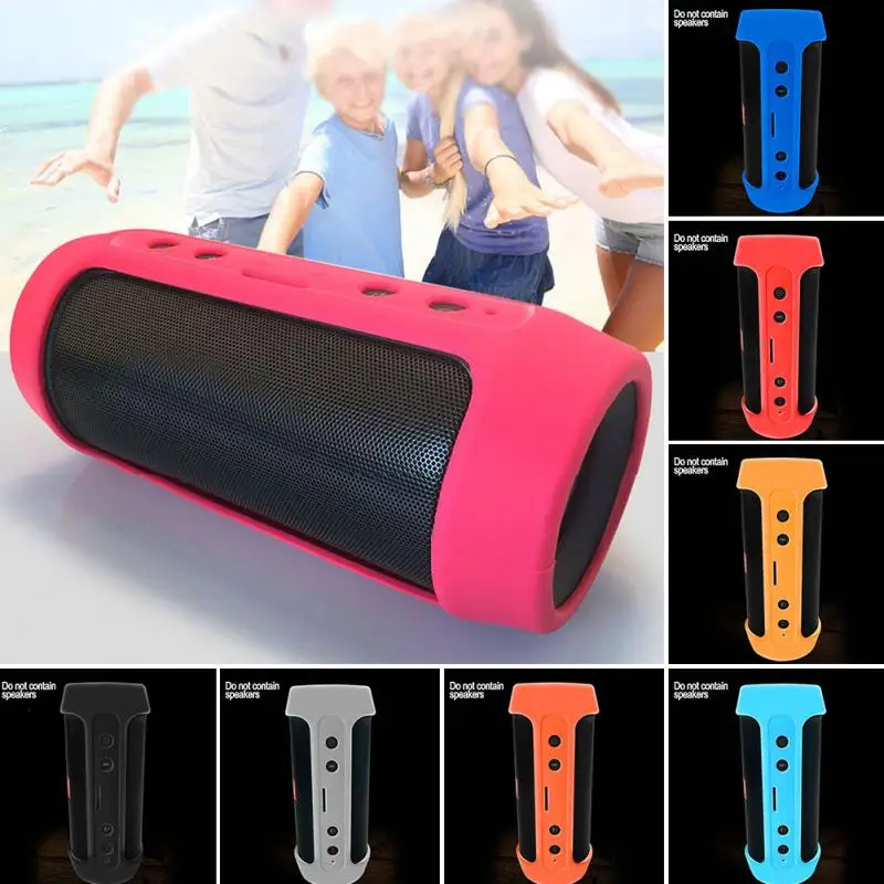 Мягкий силиконовый чехол для зарядного устройства 2+ Bluetooth динамик ударопрочный водонепроницаемый защитный рукав Колонка#029