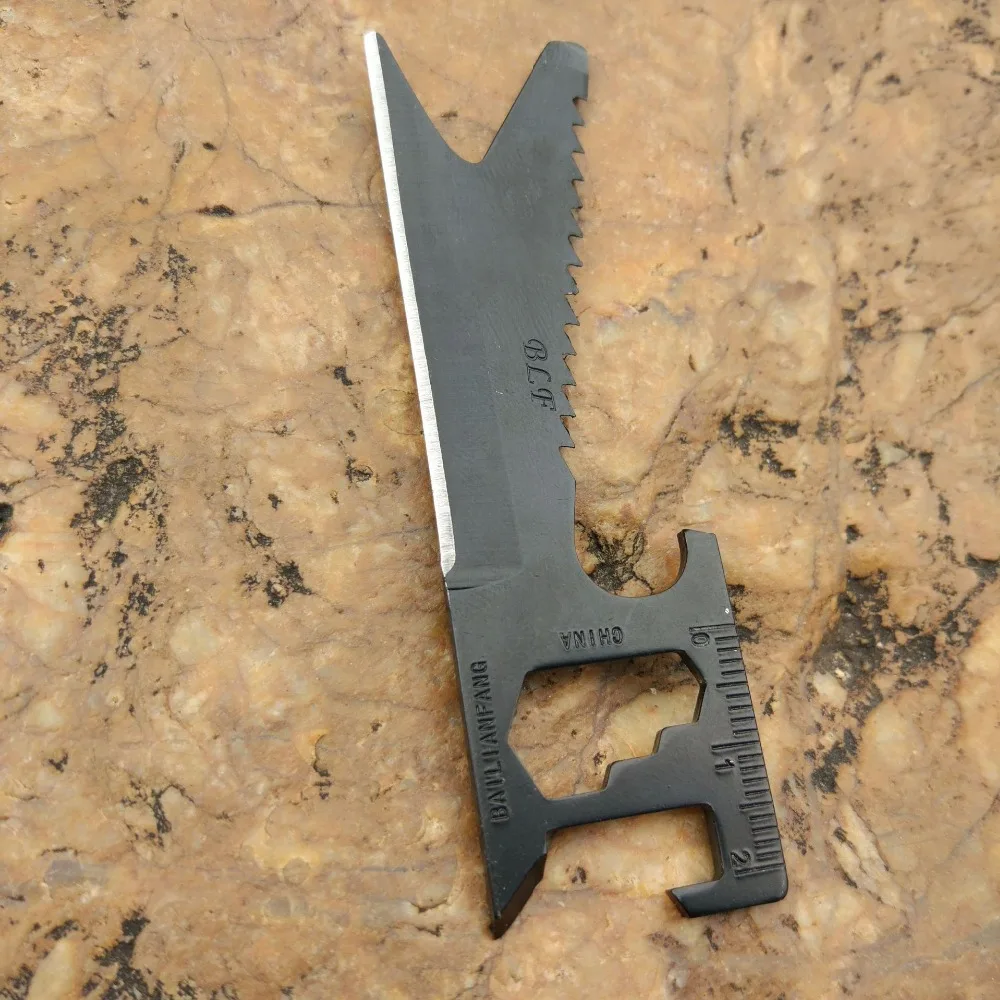 Bushcraft гаджет для использования на открытом воздухе для мужчин портативный EDC Мини карманный многофункциональный инструмент брелок для ключей нож для кемпинга Поход Рыбалка Охота Мультитулы