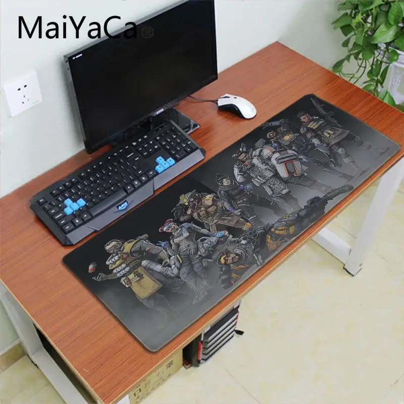 Maiyaca apex legends прочный резиновый коврик для мыши alfombrilla игровой коврик для мыши xxl скоростная клавиатура Коврик для мыши ноутбук ПК Настольный коврик