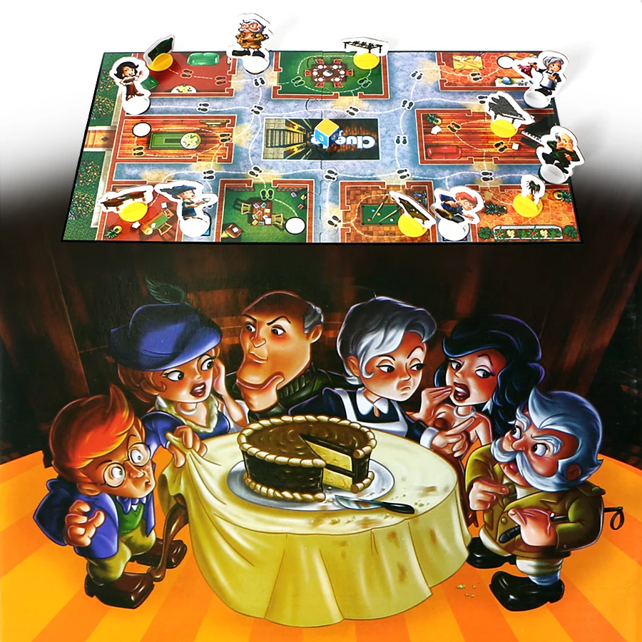 Cluedo game junior чехол для недостающего торта который ел шоколадный торт? Забавная игра