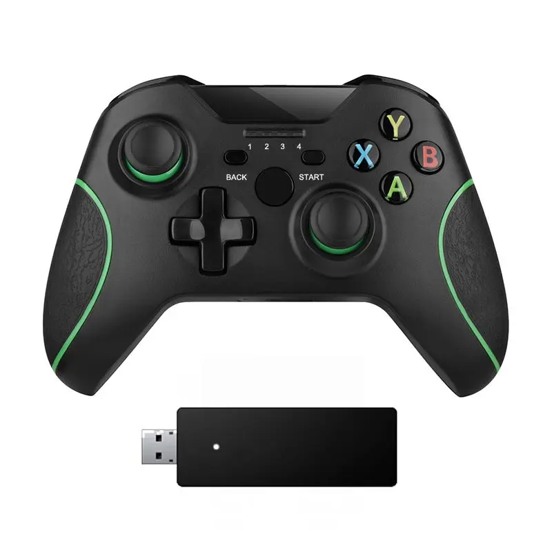 2.4GHz Wireless 2,4G беспроводной контроллер геймпад для Xbox One управление для PS3 для ПК Android смартфон для Xbox One S/X консоль джойстик - Цвет: 2.4GHz Wireless