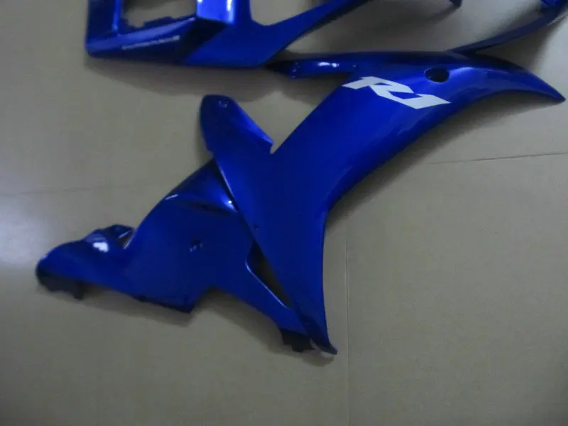 Комплект обтекателей для мотоцикла YAMAHA YZFR1 02 03 YZF R1 2002 2003 YZF1000 yzfr1 ABS полностью синий