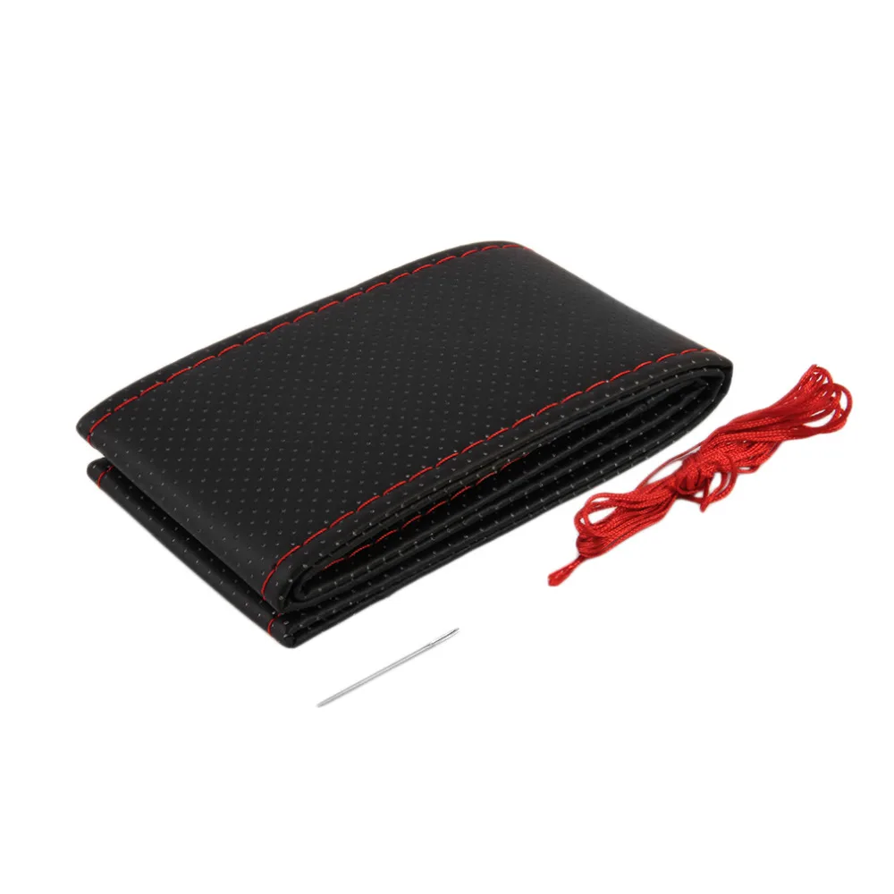 Чехол на руль диаметром 38 см чехол для руля из искусственной кожи оплетка с