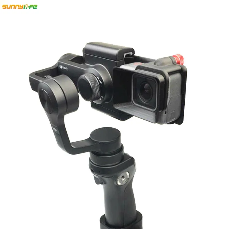Sunnylife мобильный ручной отложным воротником Go pro 5 переключатель крепление