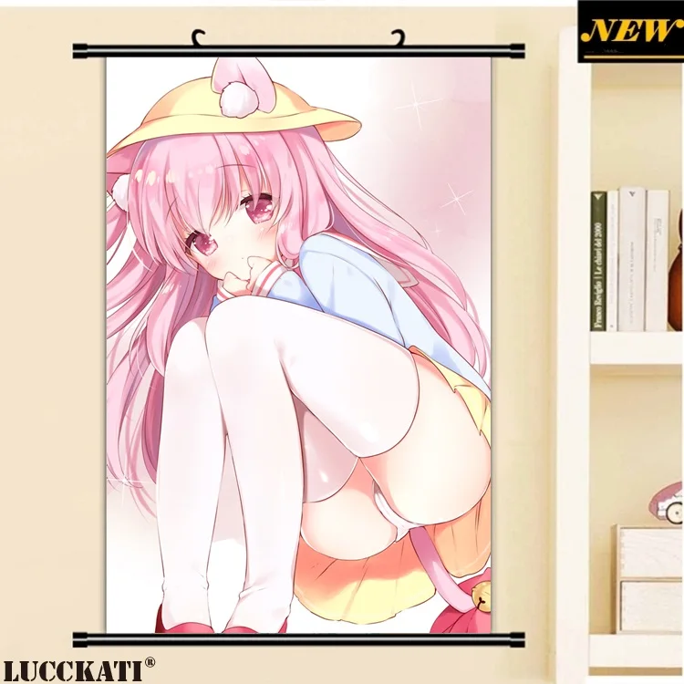 40X60 см Azur переулок Bilan Hangxian игра cameltoe Сексуальная лоли мультфильм аниме Настенная картина плакат прокрутки Ткань Холст Живопись 27