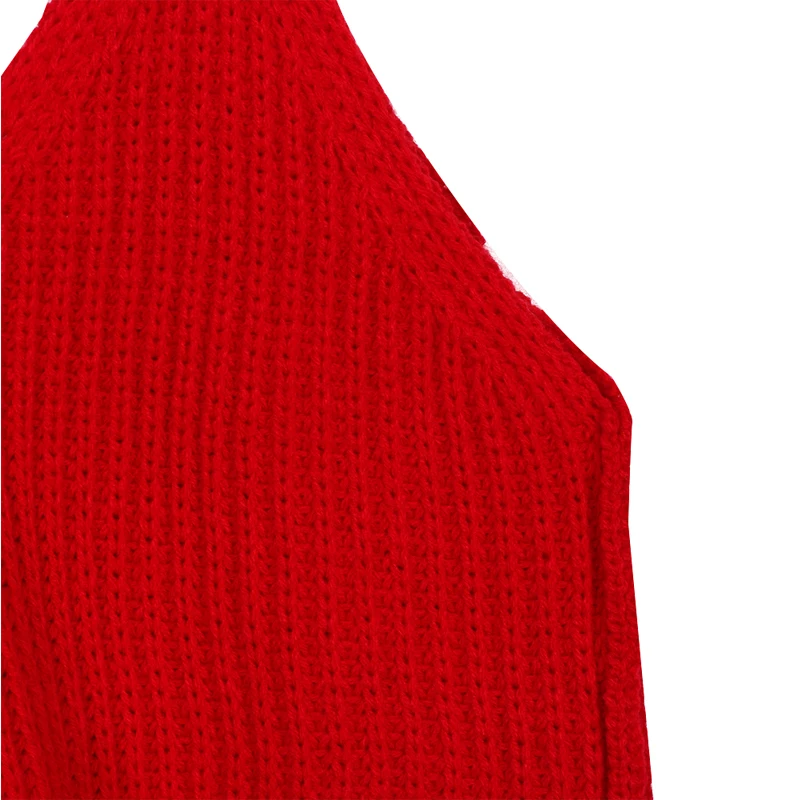 Женский трикотажный топ с V образным вырезом|Майки| |