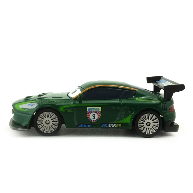 Disney Pixar Cars 2 Найджел Gearsley металлический литой игрушечный автомобиль 1:55 свободный