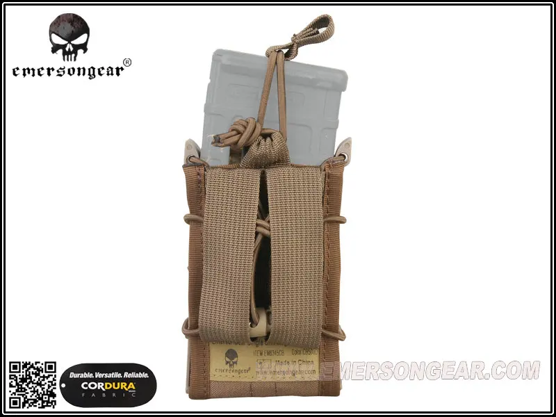 Сумка журнал EMERSON для одного блока сумка страйкбола Боевая Molle EM6345B|accessories for sony