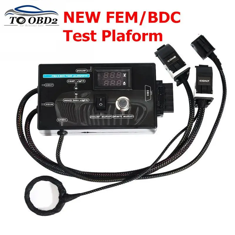 Новый Тип для BMW FEM/BDC тестовая платформа F20 F30 F35 X5 X6 I3 с черным Чехол Бесплатная