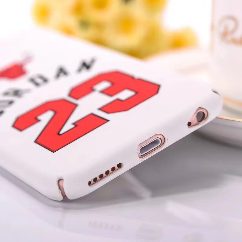 Жесткий ПК Jordan 23 спортивные брелок для телефона iPhone 6 6S 7 8 Plus X xs max xr США уличный