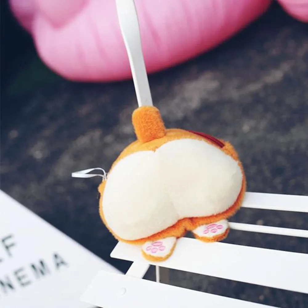 PACGOTH Kawaii Casual Corgi Animal Shape Zipper Coin Purse Cute For Women Orange&ampWhite 14.5cm x14.5cm(5 6/8&quot x5) 1 PC | Багаж и