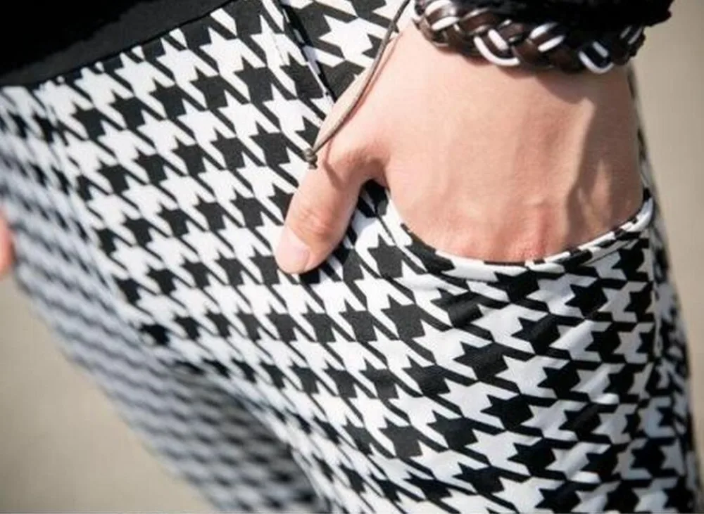 Новинка 2017 Мужская одежда Модный облегающий стиль летние шаровары с рисунком