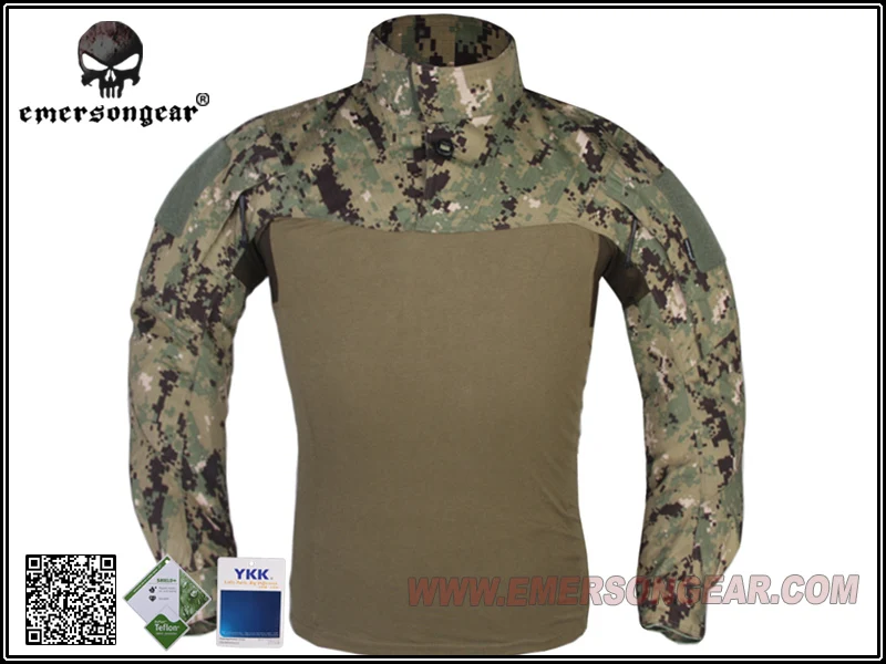 Emersongear Military bdu Shirt Tactical Combat Assault Shirt EM9316