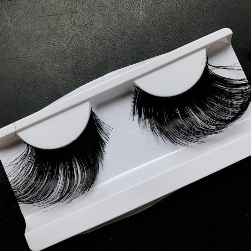 EL08 1 Pair/Set Black Long Exaggerated Winged False Eyelashes Masquerade Art Fashion Performance Dance Makeup | Красота и здоровье