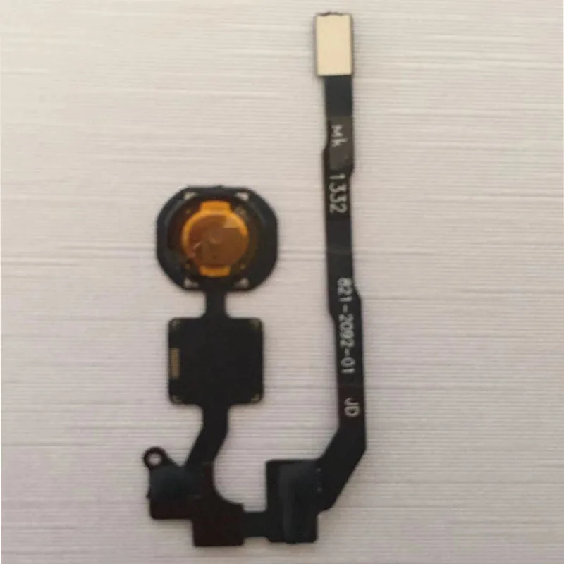

For iPhone 5S Home Button Flex Cable Sensor Ribbon Complete Parts Replacement For Iphone 5s Home Button Without Button