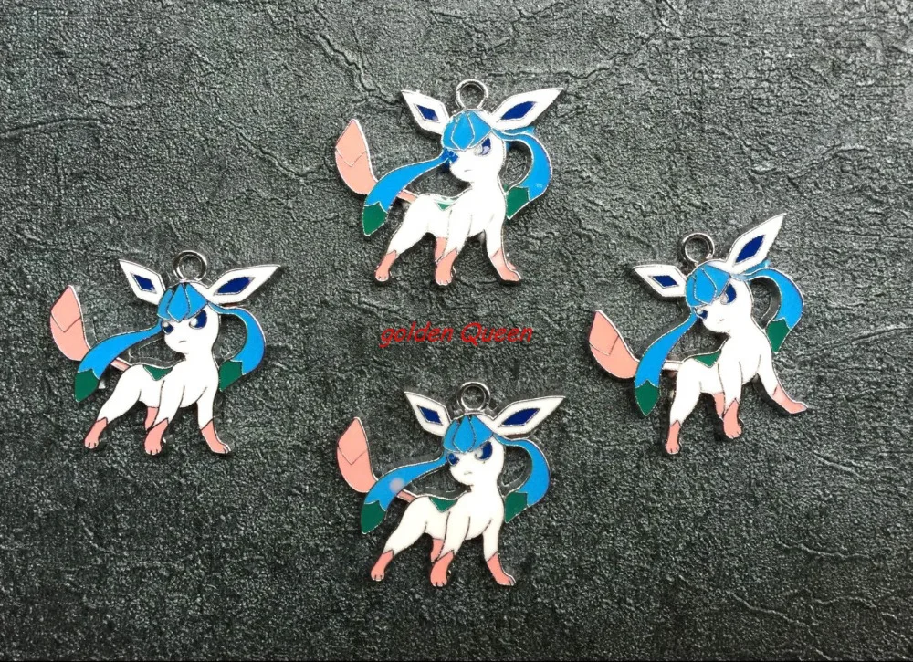 purple 50pcs anime cartoon game go Enamel Metal Charm Pendants DIY Jewelry Making Mobile Phone Accessories z-0081 | Украшения и
