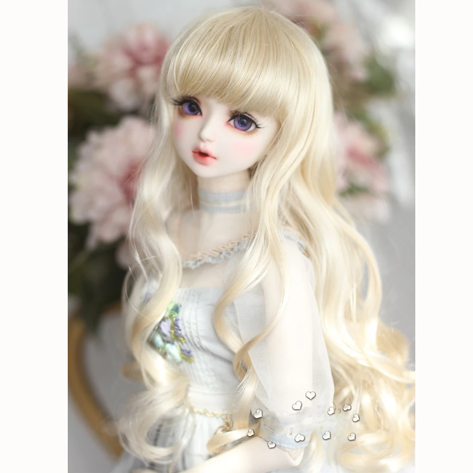Bybrana 1/3 1/4 1/6 1/8 Bjd кукла большая волна имитация мохера длинные кудрявые парики