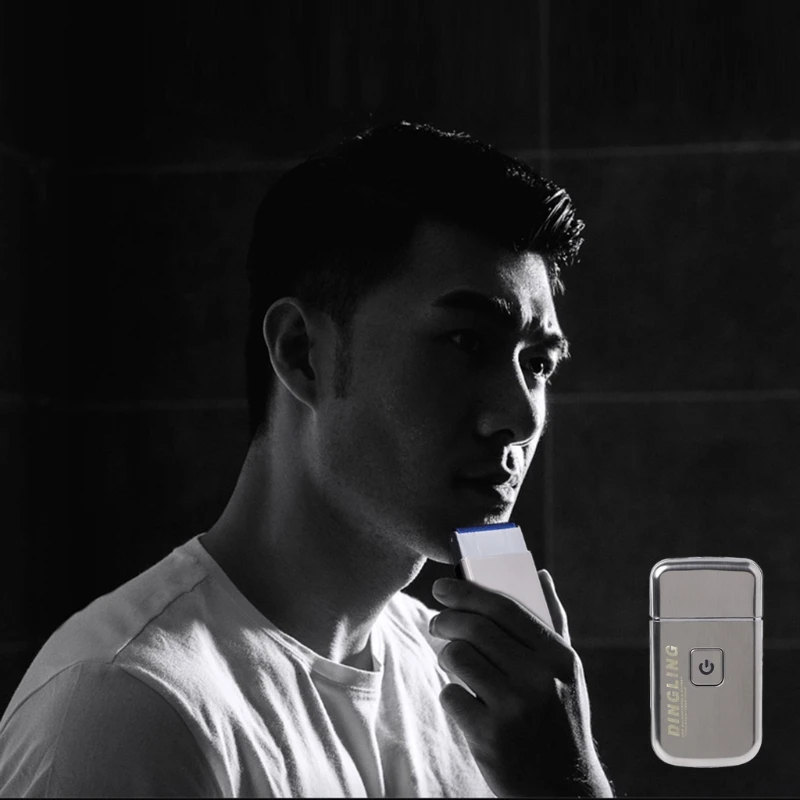 Mini-USB Перезаряжаемые возвратно-поступательное лезвие электрическая бритва KM-5088