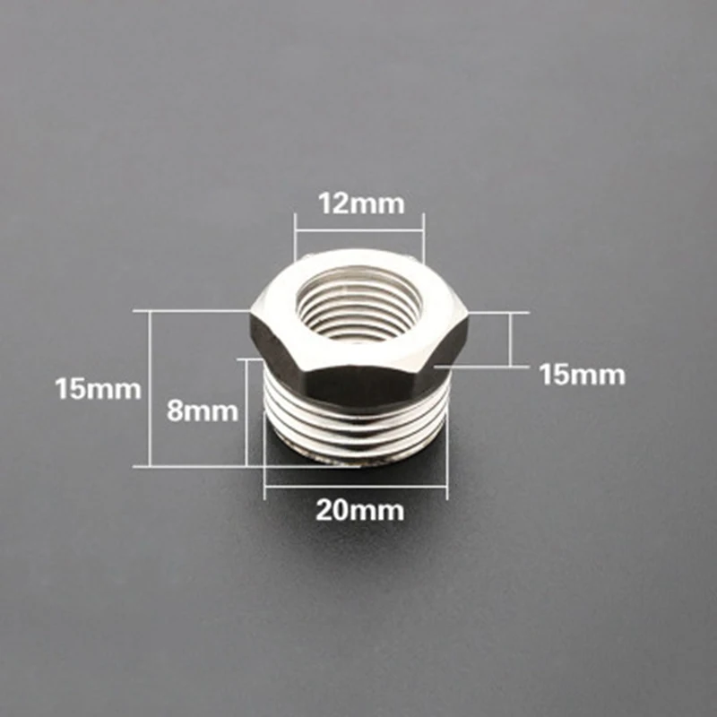 201 нержавеющая сталь 1/2 &quotBSP наружная резьба x 1/4&quot BSP Женский резьбовой редуктор