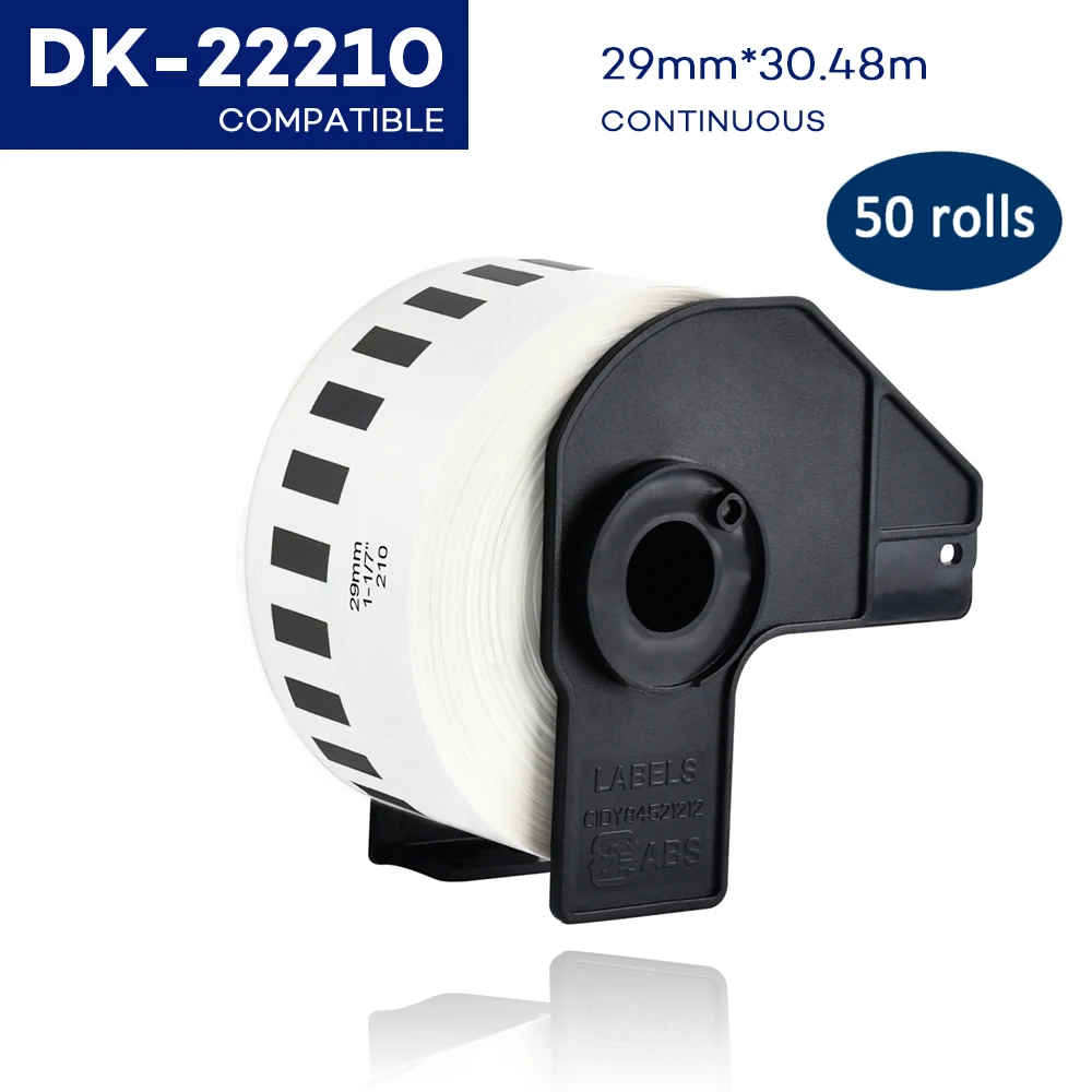 CIDY 50 рулонов для смартфона модель DK22210 фотография совместимые этикетки Brother