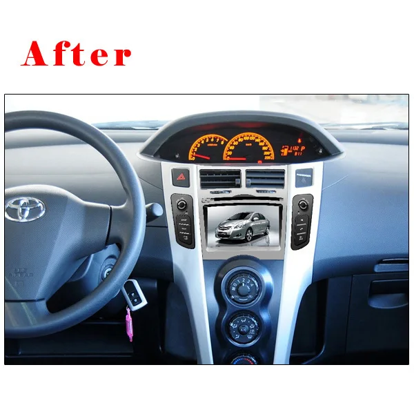 Octa Core Android 9 0 PX5 подходит для TOYOTA YARIS 2005-2007 2008 2009 2010 2011 Автомобильный DVD плеер