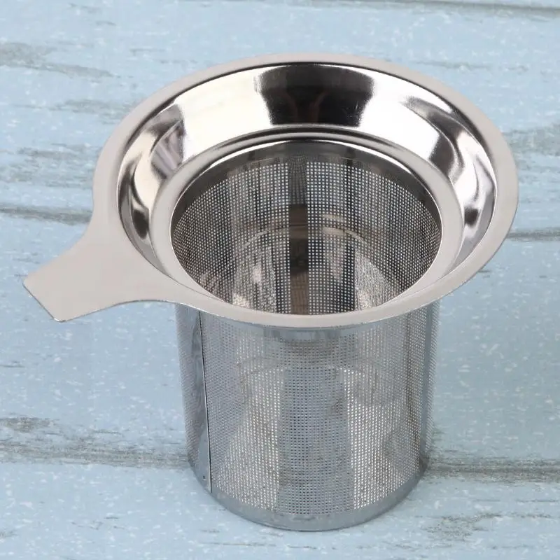 1 шт. Нержавеющая сталь сетки Чай Infuser многоразовый фильтр свободные лист для