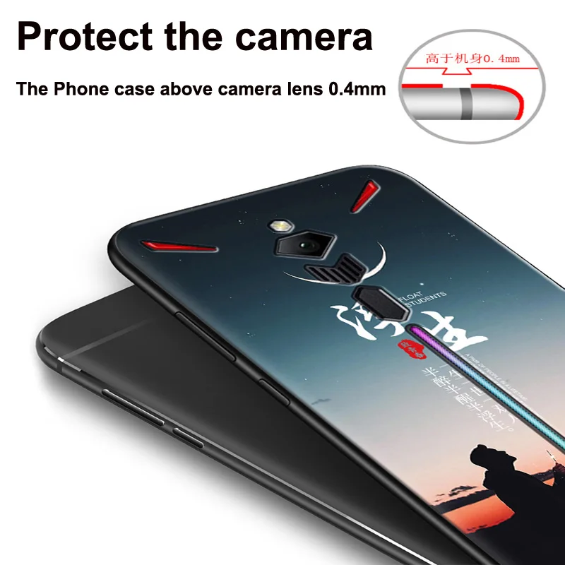 Противоударный мягкий Силиконовый ТПУ чехол для телефона ZTE Nubia Red Magic 3 чехол s NX629J RedMagic 3 тонкий защитный бампер чехол RedMagic3
