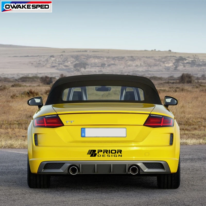Для Audi TT RS R8 R6 до дизайн в полоску гонки Стикеры корпус автомобильной двери окна