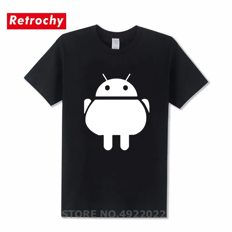 Футболка с забавным дизайном I'm Fat Bird на базе Android Мужская дышащая футболка в