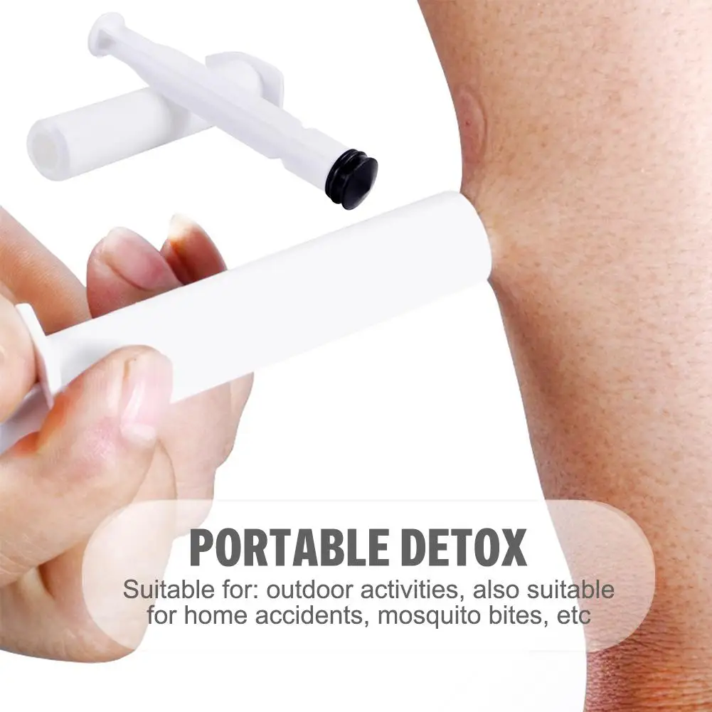 Safety First Aid Kit Venom Protector Snake Bee Bite Outdoor Camping Survival Extractor Suction Pump | Спорт и развлечения