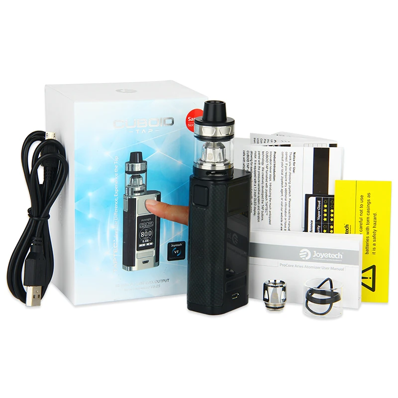 228W Original Joyetech CUBOID TAP TC Kit W/ 4ml ProCore Aries Atomizer Tank E Cig Vape Vs Mod No Battery | Электроника