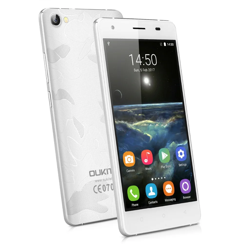 Оригинальный Oukitel C5 Pro 4G LTE мобильный телефон MTK6737 4 ядра Android 6 0 5 &quotHD 2 GB Оперативная