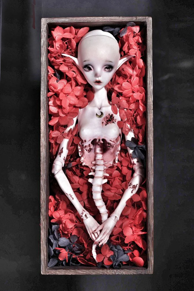 HeHeBJD 1/6 Луна и Звезда игрушка куклы Смола bjd бесплатные глаза