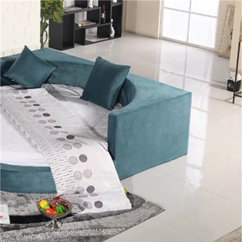 Современный дизайн Китай Поставщик прямой круглый флокирование ткань