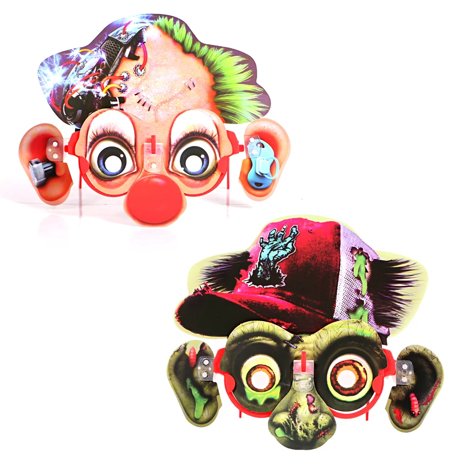 Настольная игра Stoopido Бесплатная сборка 1000 забавных масок для лица вечерние