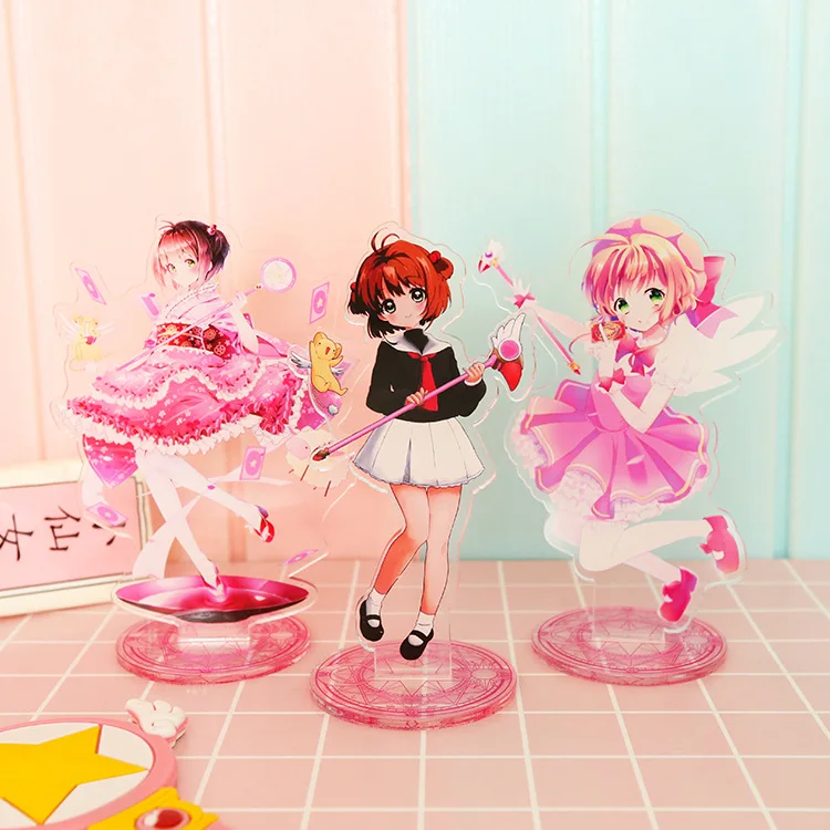 Аниме карта Captor Cardcaptor Sakura KINOMOTOSAKURA фигурка игрушка кукла на день рождения