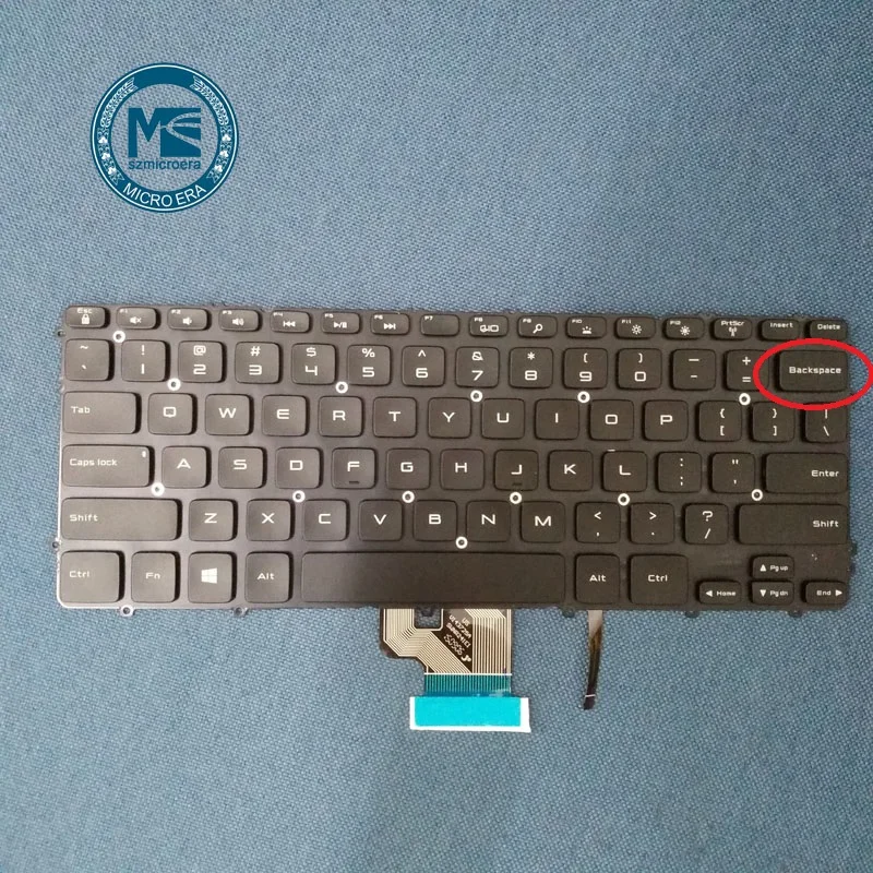 Клавиатура для Dell Precision M3800 XPS 15 9530 с подсветкой US макет|Клавиатуры замены| |