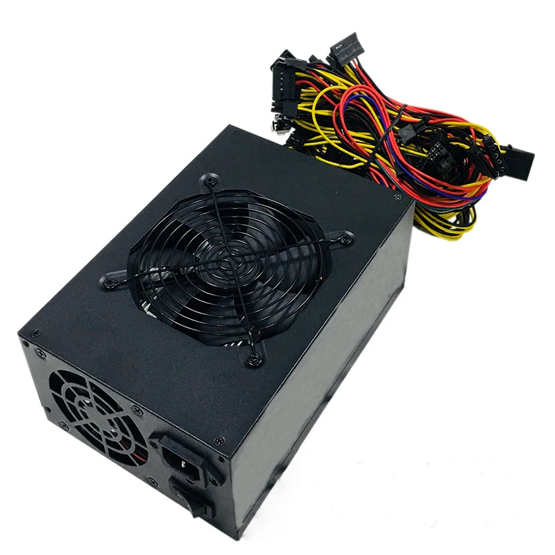 Cryptocurrency bitcoin mining rig 2000W power supply miner ethereum computer sever source for gtx1070 P106 R9 370 RX480 570 | Компьютеры и