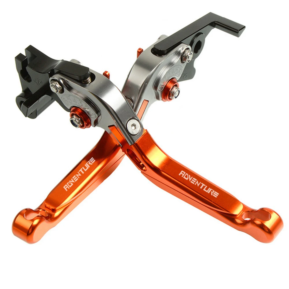 O color style Аксессуары для мотоциклов складной ручной тормоз рычаги сцепления для KTM 790 Adventure/R ADV - Цвет: O color style