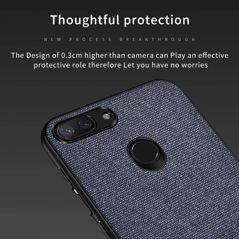 Чехол для Xiaomi mi 8 lite роскошная жесткая задняя крышка из поликарбоната с защитой на
