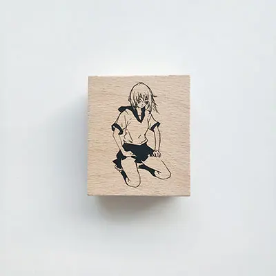 A5 Серия Strange girl Деревянный штамп DIY Ремесло Деревянные и резиновые штампы для скрапбукинга канцелярские товары Скрапбукинг Стандартный штамп - Цвет: A5